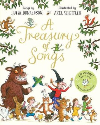 A Treasury of Songs: Book and CD x 6