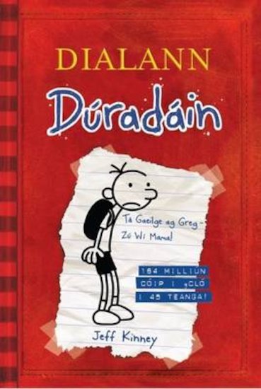 Dialann Duradáin Pair (Diary of a Wimpy Kid in Irish Pair)