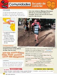 Comunidades: Escuela de carácter