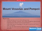 Mount Vesuvius and Pompeii ppt lessons