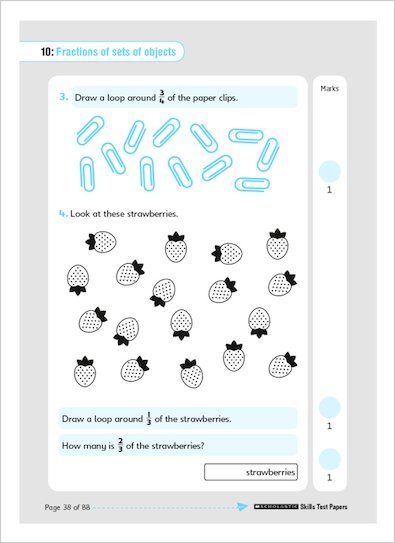 National Curriculum SATs Challenge Key Stage 2 Maths Skills Tests Page 