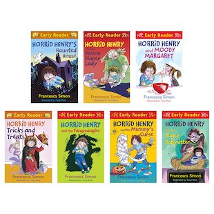 Horrid Henry Early Readers Pack x 7 - Scholastic Kids' Club