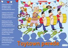 Toytown parade – poster