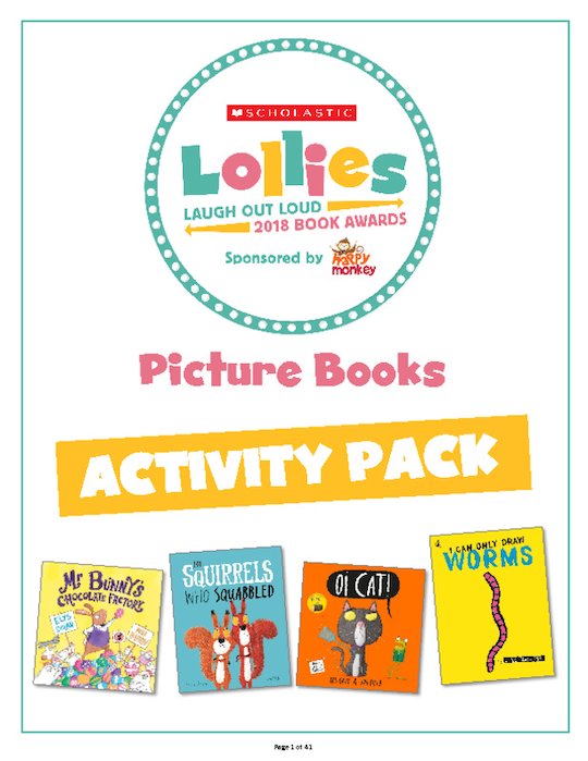 2018 Scholastic Lollies - Picture Books Activity Pack