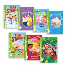 Reading Ladder Level 1 (Book Band Green) 7 Book Set