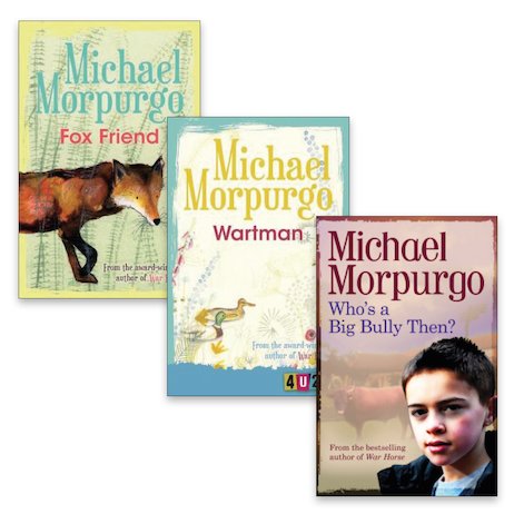 Barrington Stoke 4u2read: Michael Morpurgo Pack x 3