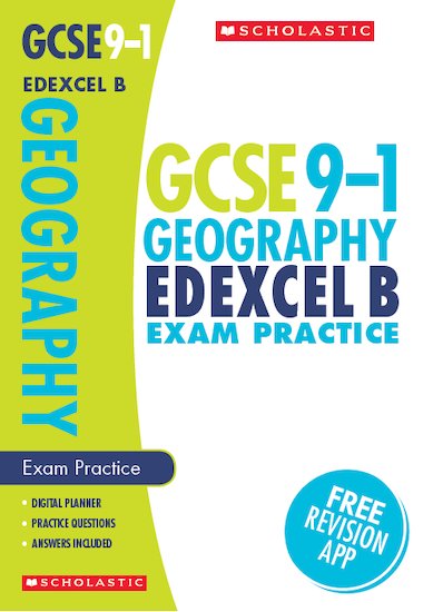GCSE Grades 9-1: Geography Edexcel B Exam Practice Book x 10