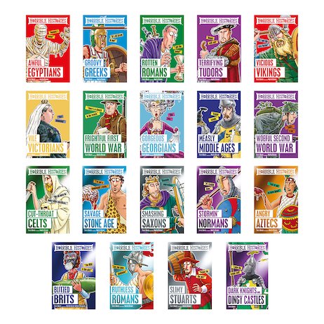 Horrible Histories Pack (Classic Editions) x 19