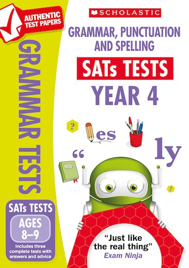 Grammar, Punctuation and Spelling Test - Year 4