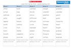 Lower KS2 spelling test lists (three terms)