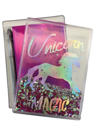Unicorn Magic Glitter Stationery Box