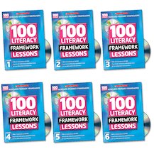 100 Literacy Framework Lessons Complete Pack
