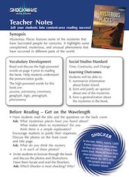 Mysterious Places Teacher's notes and 3 fact files