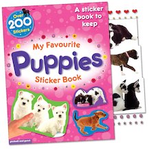 My Favourite Puppies Sticker Book