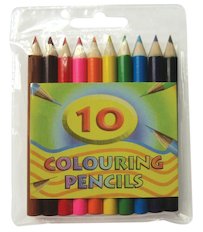 Pack of 10 Colouring Pencils