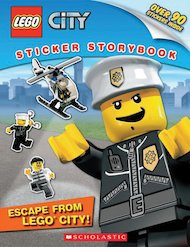 LEGO® City: Escape from LEGO City! Sticker Storybook