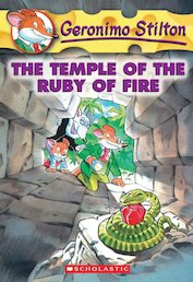 The Temple of the Ruby of Fire by Geronimo Stilton