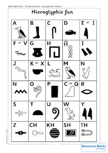 Hieroglyphic fun