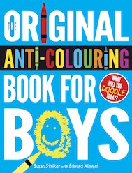 The Original Anti-Colouring Book for Boys