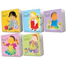 Five Senses Mini Board Book Pack