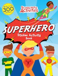Superhero Sticker Activity Book