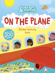 On the Plane Sticker Activity Book