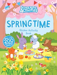 Springtime Sticker Activity Book