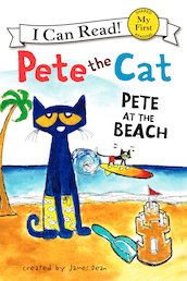 I Can Read! Pete the Cat: Pete at the Beach