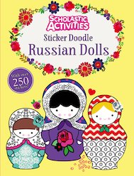 Sticker Doodle Russian Dolls