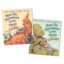 How Do Dinosaurs Love Their Cats and Dogs? Flip Book