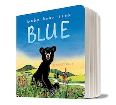 Baby Bear Sees Blue (Board Book)
