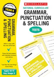 Grammar, Punctuation and Spelling Tests (Year 6)