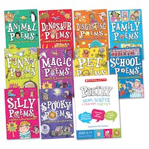 Scholastic Poetry Pack x 10 - Scholastic Shop