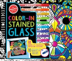 Color-In Stained Glass
