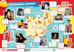 Spanish Poster: Famous Faces from Spain!