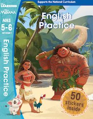 Moana - English Practice (Ages 5-6)