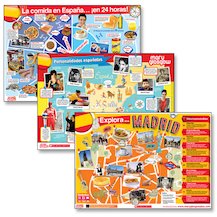 Mary Glasgow Magazines: Spanish Poster Pack (3 giant posters)