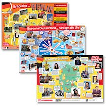 Mary Glasgow Magazines: German Poster Pack (3 giant posters)