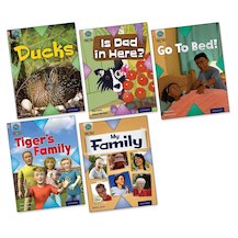 Project X Origins: My Family Pack x 5 (Book Band Pink)