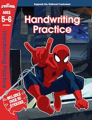 Spider-Man Handwriting Practice (Ages 5-6)