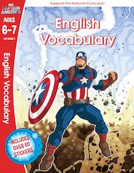 Captain America English Vocabulary (Ages 6-7)
