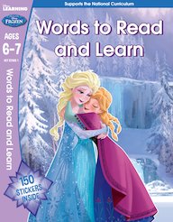 Frozen - Words to Read and Learn (Ages 6-7)