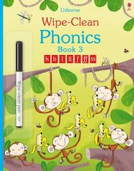 Wipe-Clean Phonics: Book 3