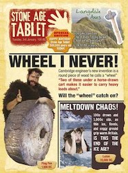 Newspapers from History: Stone Age Tablet