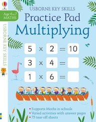 Usborne Key Skills: Practice Pad - Multiplying