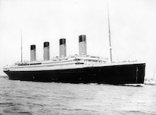 Anniversary of the Titanic sinking