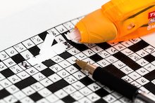 The first crossword puzzle book was published