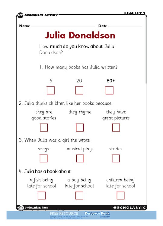 Julia Donaldson
