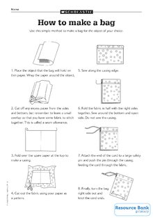 How to make a bag
