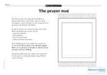 Islam: The prayer mat